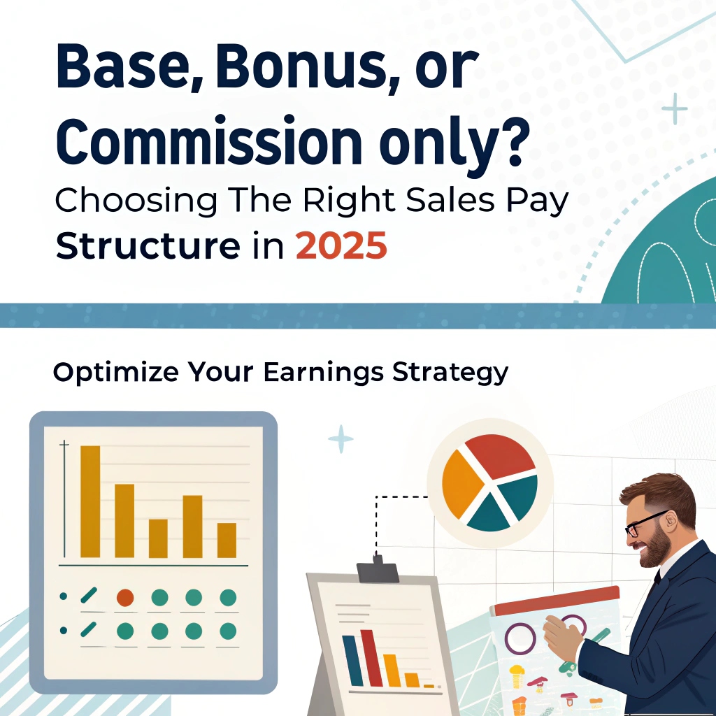 Base, Bonus, or Commission Only? Choosing the Right Sales Pay Structure in 2025