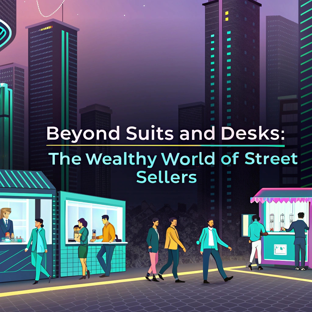 Beyond Suits and Desks: The Wealthy World of Street Sellers