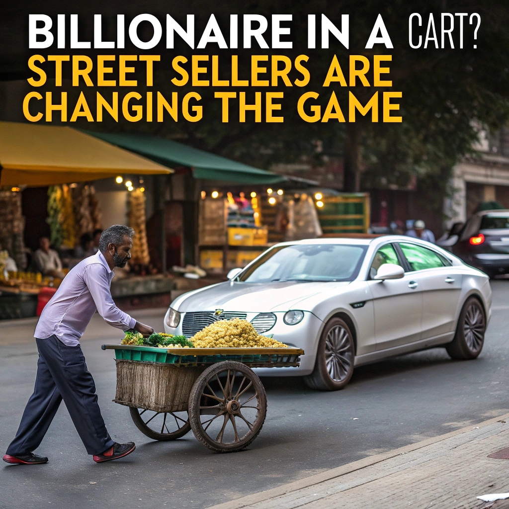 Billionaire in a Cart? Street Sellers Are Changing the Game