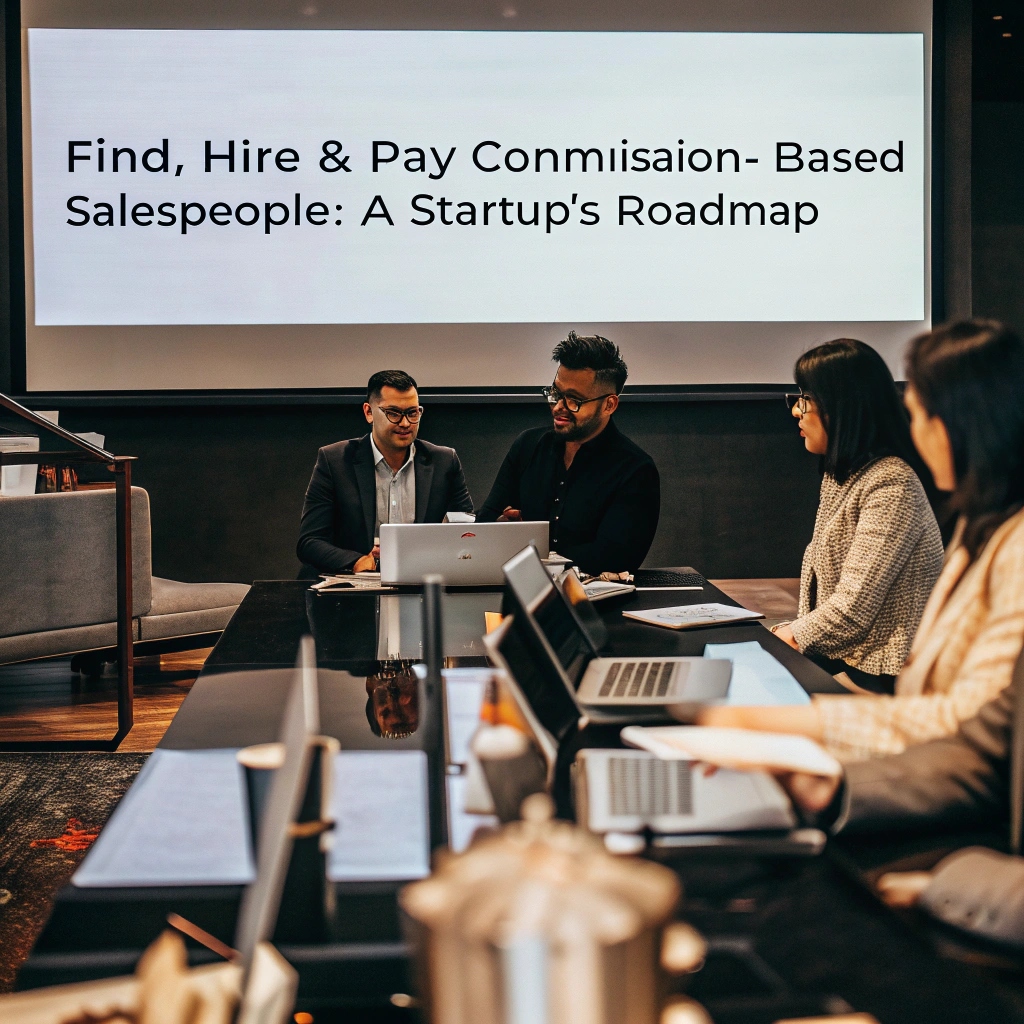 Find, Hire & Pay Commission-Based Salespeople: A Startup’s Roadmap