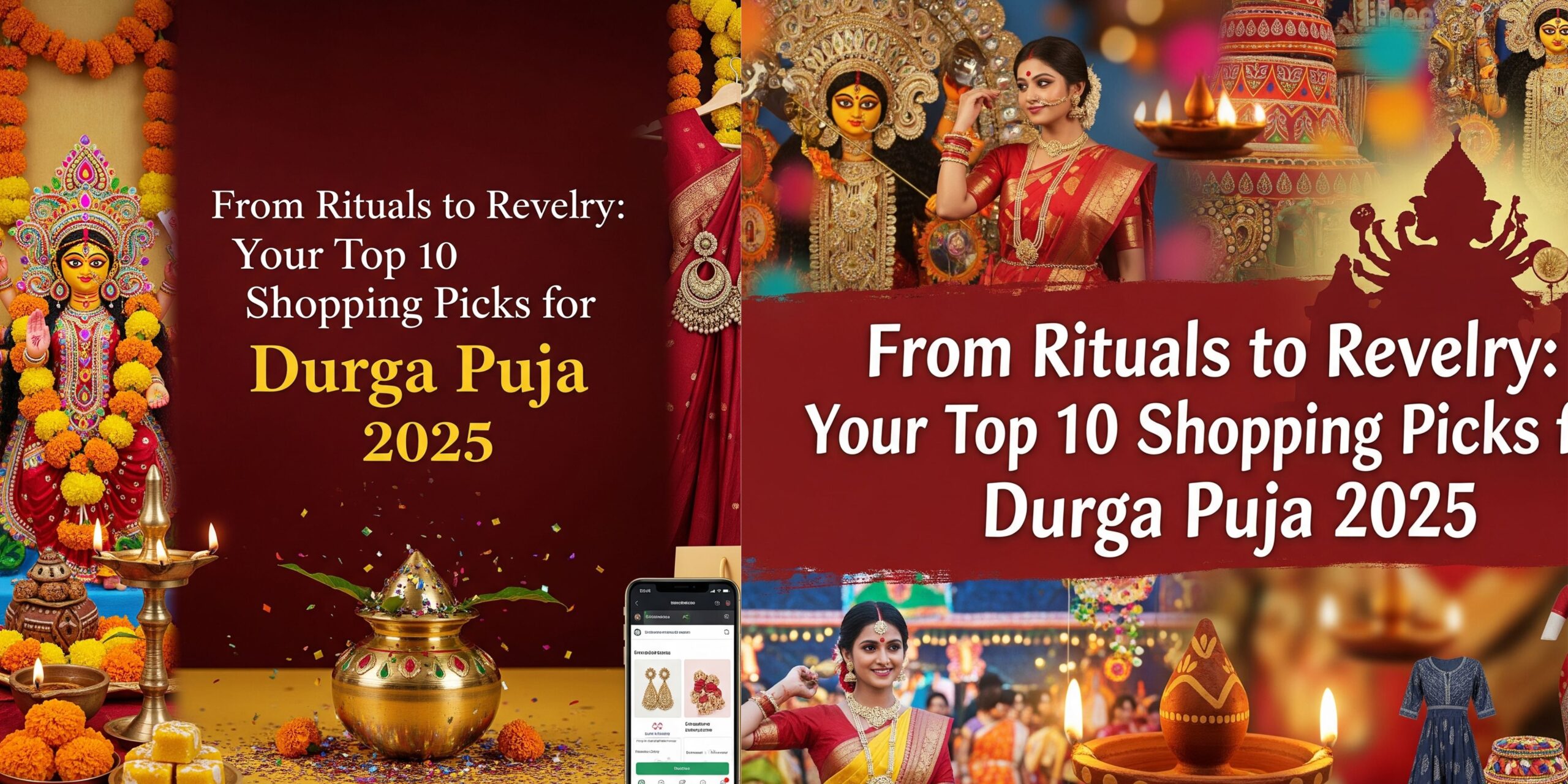 “From Rituals to Revelry: Your Top 10 Shopping Picks for Durga Puja 2025”